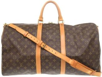Louis Vuitton Pre-owned Weekend Bags, male, Brown, Size: ONE SIZE Pre-owned Canvas louis-vuitton-bags