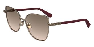 Lanvin LNV132S 773 Womens Sunglasses Gold Size 57