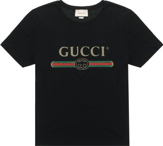 Gucci Washed Jersey Oversize T-Shirt Black 440103-X3F05-1508