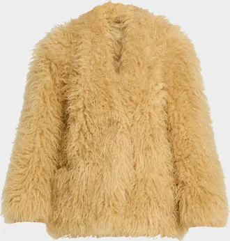 Isabel Marant Mylae Faux-Fur Coat