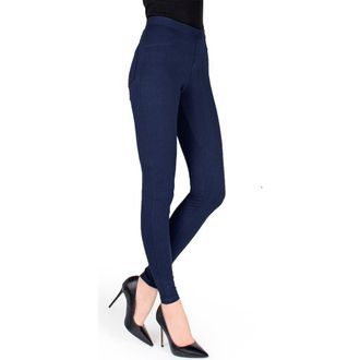 MeMoi Soft Chic Leggings in Navy at Nordstrom Rack, Size Large/x-Large