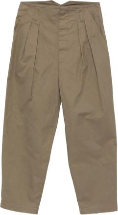 Moschino Pantaloni con pieghe - Verde