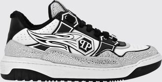 Philipp Plein Sneakers in pelle e gomma con strass