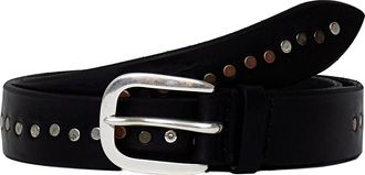 Orciani Bull Soft Studded Leather Belt