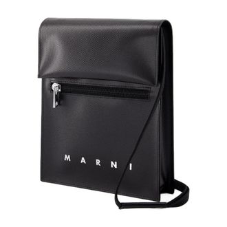 Marni Hobo Bags - Pouch On Strap Crossbody - Synthetic - Black - Gr. unisize - in Schwarz - f&uuml;r Damen