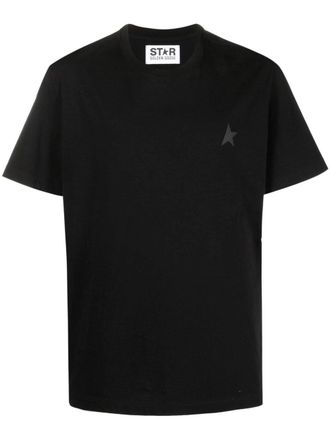 Golden Goose Star Ms Regular T-shirt/ Small Star/ Blackboard