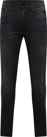 Replay Mens Anbass Slim-Fit Jeans in Grey Cotton - Size 29W/34L