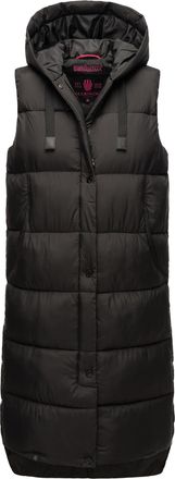 Marikoo Sayorii dames winterbodywarmer - lang, warm & met capuchon