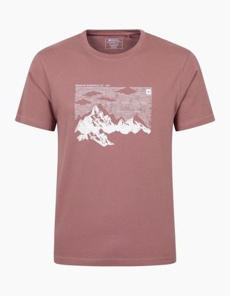 Mountain Warehouse Mens Mountain Warehouse Mens Mountain T-Shirt - Red - Size: 38