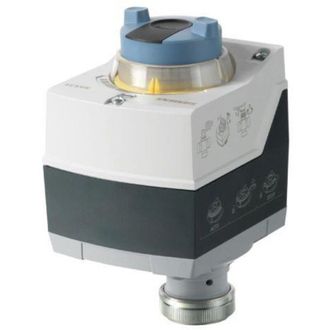 SIEMENS SAS31.00 servocomando elettromeccanico 3 punti 230 vac per valvole VVG55-VG44 con corsa 5,5 mm. S55158-A106 - Siemens
