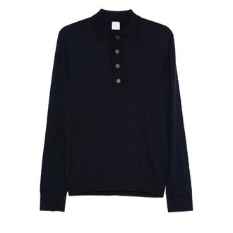 Eleventy Heren, Tops, Blauw, Maat: S Katoen