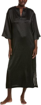 Natori Wilderness Satin Jacquard Caftan