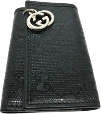 Gucci Pre-owned Accessories, male, Black, Size: ONE SIZE Pre-owned Keycase