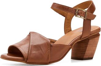 Miz Mooz Attie Heeled Sandals Womens Sandals Brandy : EU 41 (US Womens 9.5-10) B - Medium, Leather