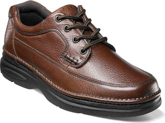 Nunn Bush Cameron Moc Toe Derby in Brown Tumble at Nordstrom Rack, Size 11.5