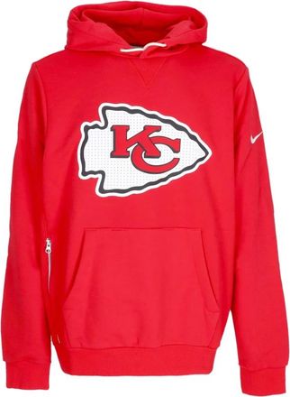 Nike Lichtgewicht Lange Mouw Trainingspak Sweatshirt - Heren - Sportshirts - Rood - L - Katoen - Fitness