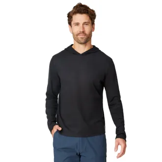 Free Country Mens Sueded Pique Long Sleeve Hoodie