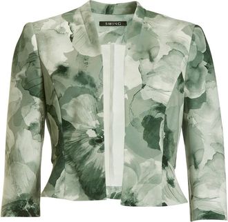 Swing Swing, Dames, Jassen, Groen, Maat: XL Leer