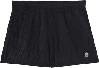 Stone Island Badeanzug mit Logo-Aufn&auml;her