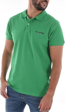 Cavalli Groen Logo Polo Shirt - Heren - Polos - Groen - M - Katoen - Tops