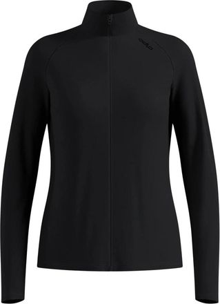 Odlo Essential Warm Full Zip - - Sport - Donna - Nero - L