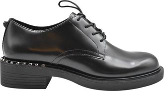 Ash Zwarte Veterschoenen voor Vrouwen - Dames - Veterschoenen - Zwart - 36 EU - Schoenen