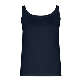 Wolford Jamaika Top - Dames - Tops zonder mouwen - Blauw - S - Katoen - Tops