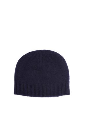 Drumohr Reversible Pure Cashmere Beanie Biscottino Design