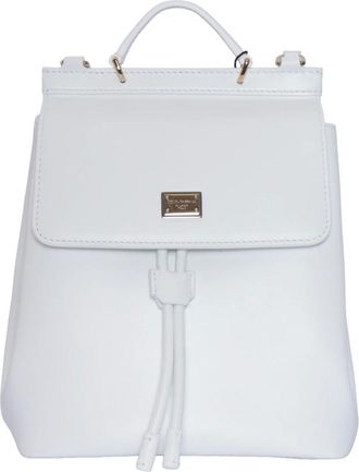 Dolce & Gabbana Tassen, Dames, Wit, ONE Size, Zaino