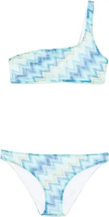 Missoni Bikini monospalla - Blu