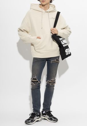 Amiri Jeans With vintage Effect, Mens, Navy Blue