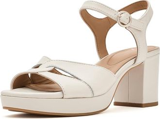 S&ouml;fft Lucille Womens Sandals Off-White : 6.5 M (B), Leather