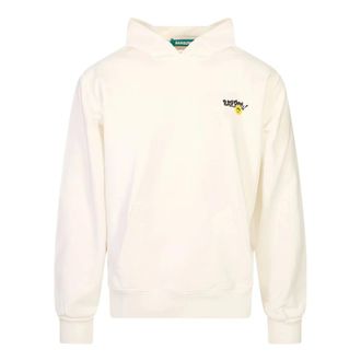 Barrow Barrow, Hoodies & sweatvesten, Heren, Wit, XS, Katoen, 412 Cocco Hoodie
