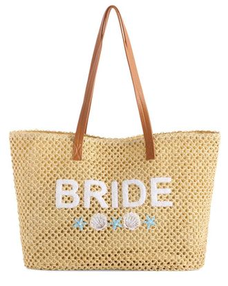 Shiraleah Bride Shell Tote