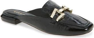 Koko + Palenki Sagee Patent Leather Mule in Black Patent at Nordstrom, Size 11Us