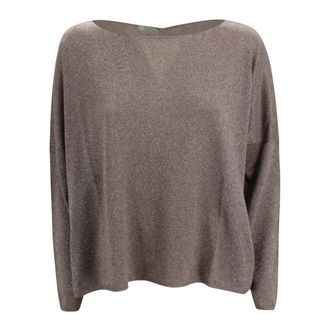 Be You Be My Hope Round-neck Knitwear - female - Be You - Round-neck Knitwear - Brown - XS - Knitwear