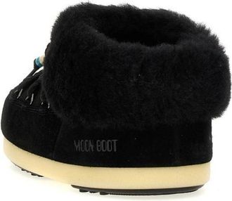 Moon Boot Womens Evx Ankle Boot Black Suede Upper Faux