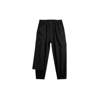 Yohji Yamamoto Uomo, Pantaloni, Nero, S, new