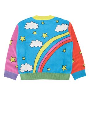 Stella McCartney Boys Jumper Colourful Cotton Wool Felpe Sweater