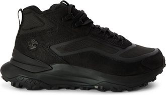 Timberland Mens Motion Access Mid Lace Up Waterproo in Black Ripstop - Size UK 7.5