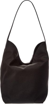 The Row Park N/S Large Canvas & Leather Tote