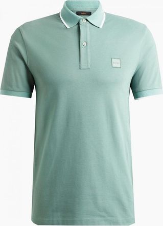 HUGO BOSS Mens Hugo Boss Mens Mint Green Passertip Polo - Size: 42