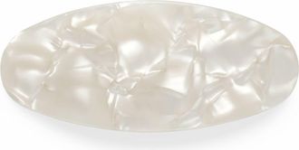 Machete Jewelry Jumbo Oval Barrette in White Shell at Nordstrom