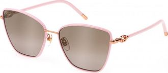 Furla Womens SFU692V588FCX 58 Sunglasses - Blush - One Size