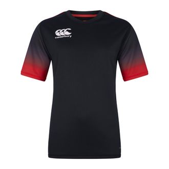 Canterbury Of New Zealand Dames/Dames Club Jersey (Zwart, Rood)