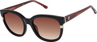 Champion SYLVIE Polarized C01 Womens Sunglasses Black Size 55