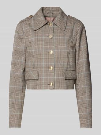 Guess Blazer mit Knopfleiste Modell GERALDINE in Sand, Gr&ouml;&szlig;e XL