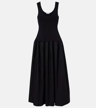 FFORME Marina cotton and silk maxi dress