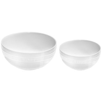 Staub Ceramic 2-pc Nested Mixing Bowl Set