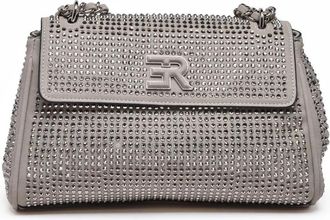 Ermanno Scervino Silver Polyurethane Verly Shoulder Bag